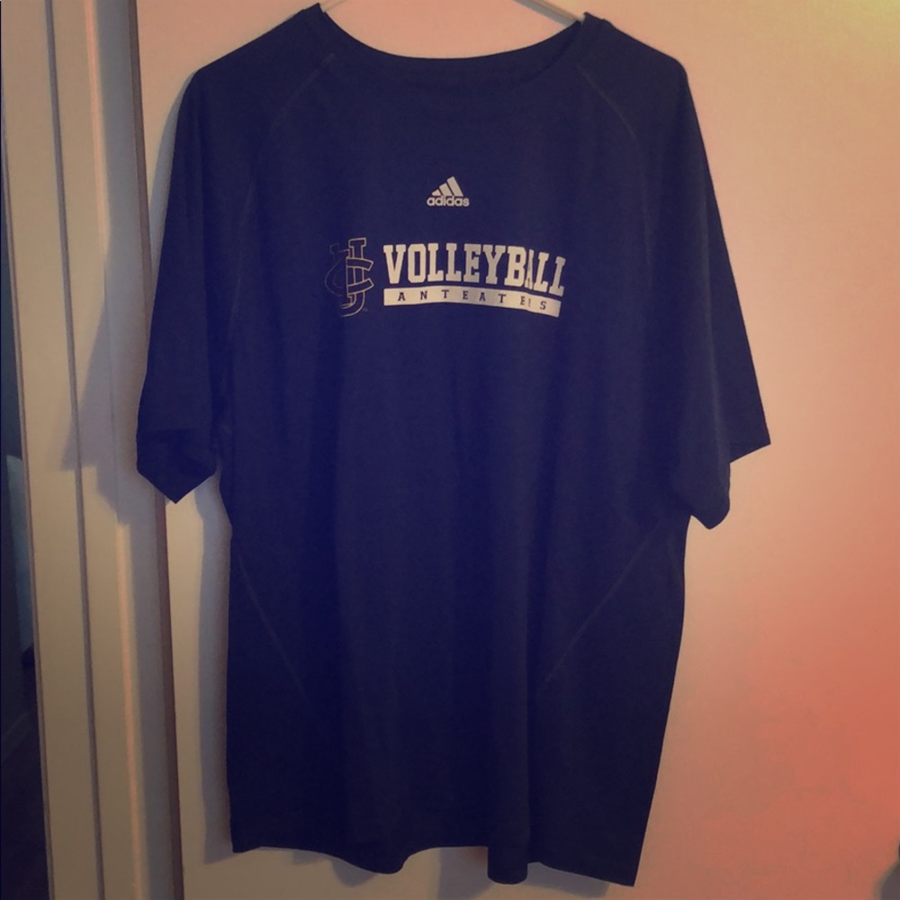 Adidas Navy Blue UC Irvine Volleyball T-shirt